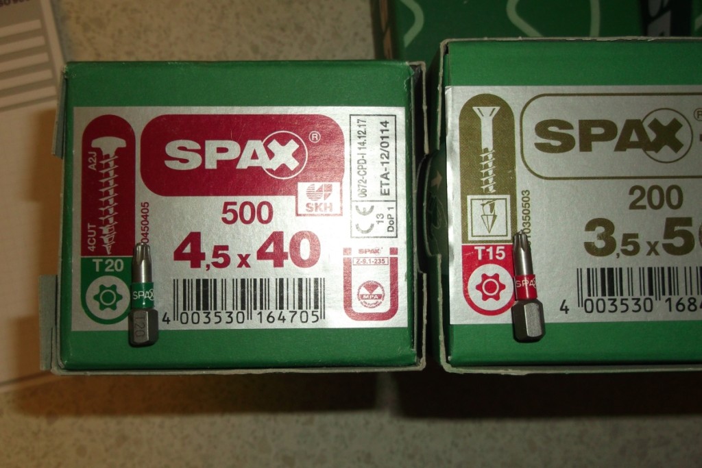 Spax Verpackung