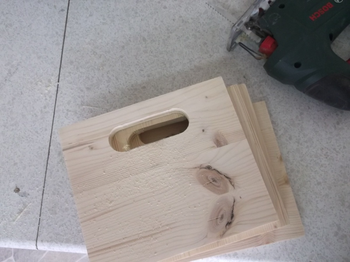 Holzkiste selber bauen Zeichnung als PDF zum Download