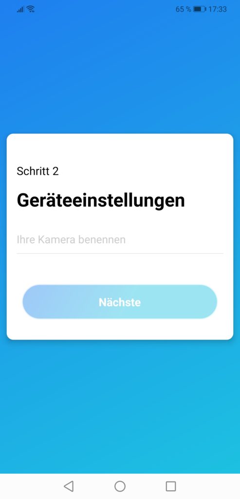 Reolink App Kamera anlernen