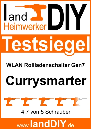currysmarter wlan rollladenschalter gen test