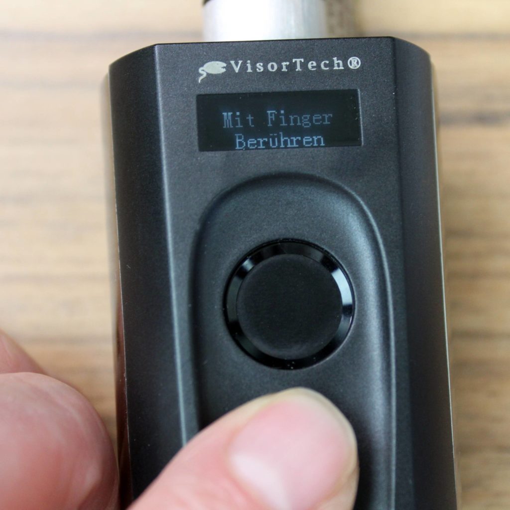 Fingerprint Türöffner Test VisorTech TSZ-700