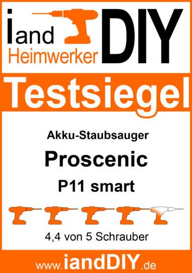 Proscenic P11 smart Testsiegel