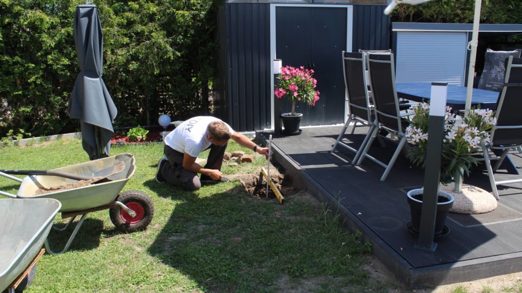 schirmständer betonieren