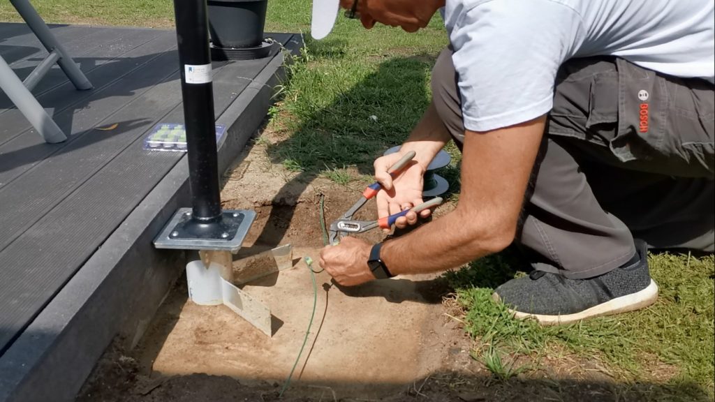 schirmständer betonieren