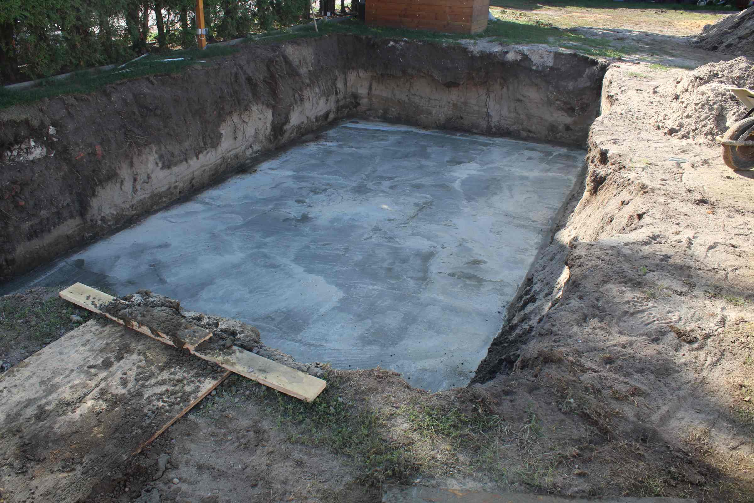 Styropor Pool selber bauen Unser Poolbau 3,5 x 7 x 1,5 m I and DIY