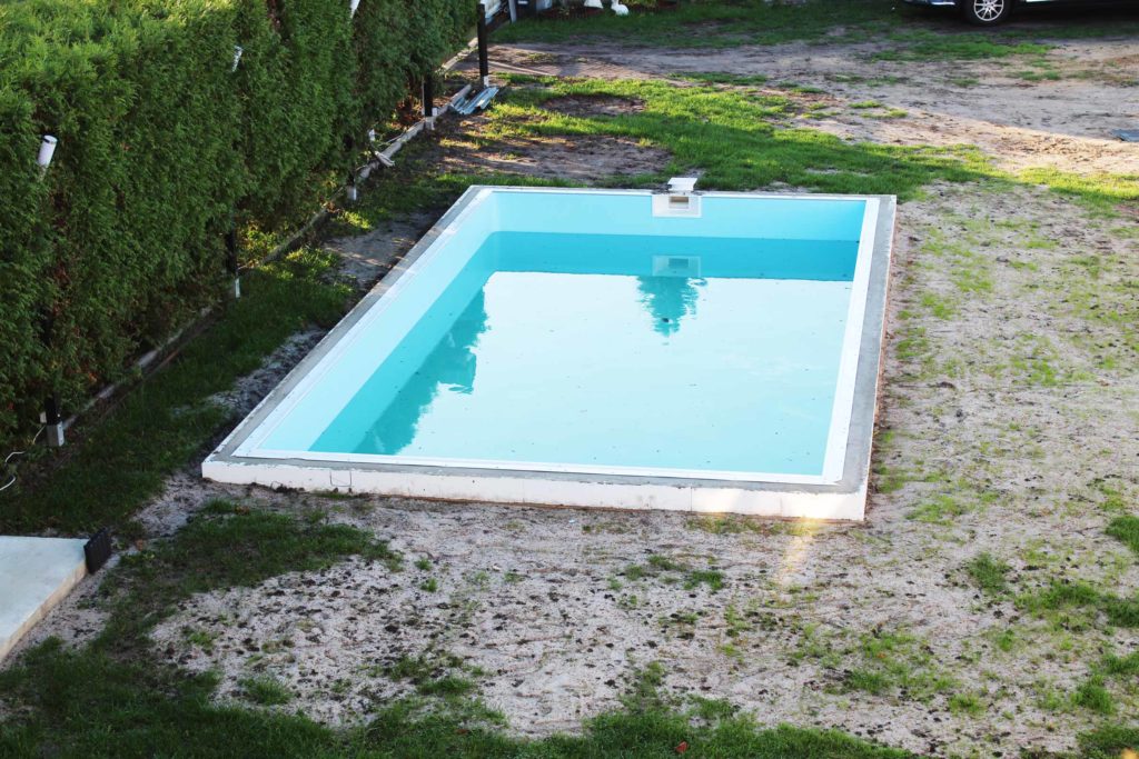 Styropor Pool selber bauen